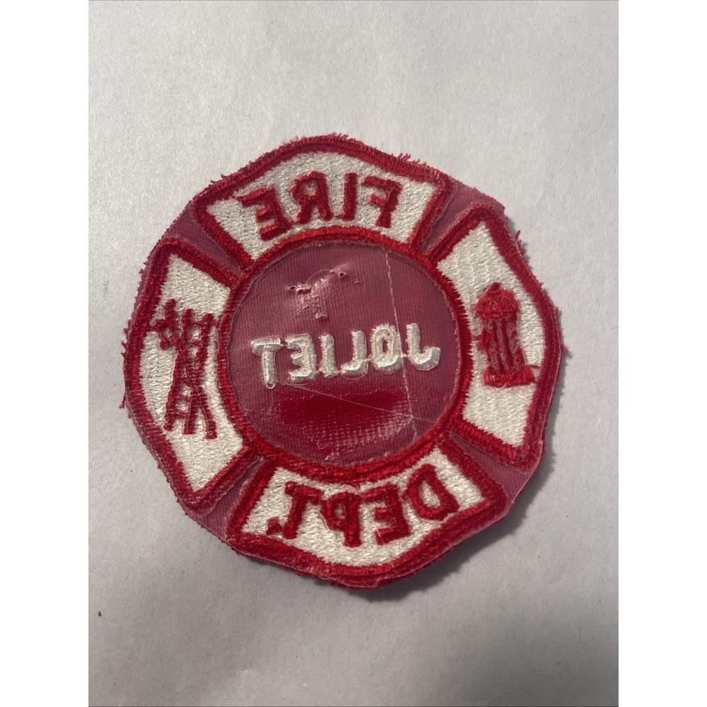 Joliet Fire Department Embroidered Patch Illinois IL - Picture 4 of 8